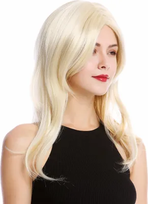 Produktbild von WIG ME UP Perücke schulterlang Mittelscheitel Hellblond Mix GFW2078-LG26+613