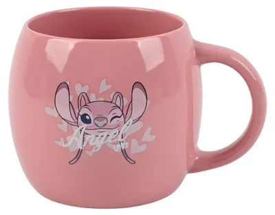 Produktbild von Christmas Inspirations Disney Angel Tasse Keramik Kaffeebecher Lilo & Stitch