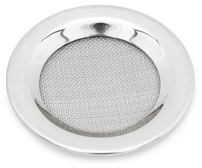 Räuchersieb Edelstahl Ø 5,3 cm, 4 Stück, Silber