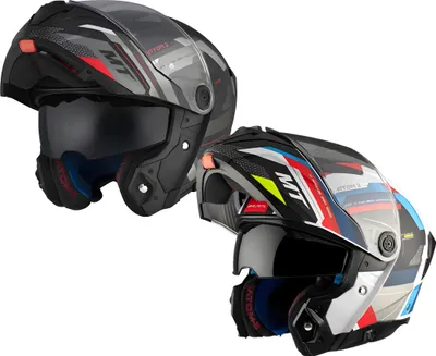 Zdjęcie produktu dla Kask modułowy MT Helmets Atom 2 SV Bast D5 Black Grey Matt rozmiar L