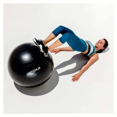 Produktbild von GYMBALL - das Original. Trainings- und Sitzgerät in einem Gymnastikball/Sitzball in Schwarz