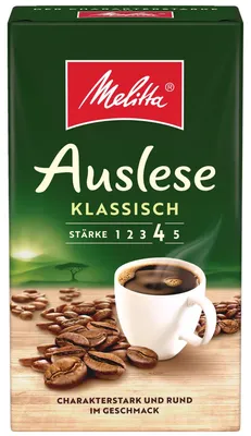 Image de Melitta® Melitta Coffee Selection Classic, café torréfié moulu, 500 g, intensité : 4