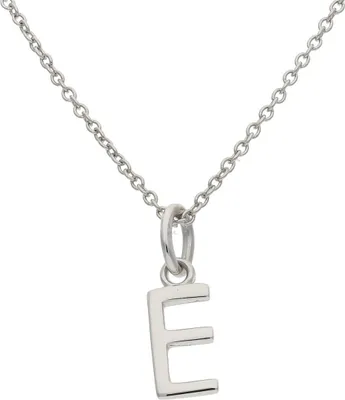 Produktbild von JuwelmaLux Buchstaben Anhänger 925/000 Sterling Silber JL32-02-0113 E