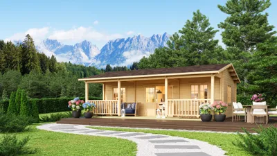 Produktbild von Fjordholz Ferien- und Freizeithaus  Modell Barrit