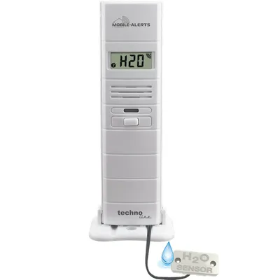 Immagine prodotto di sensore 3 in 1 MA 10350 - Sensore termoigro e rilevatore d'acqua in un unico apparecchio
