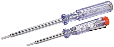 Produktbild von fixpoint Spannungsprüfer Set 200/250 V mit CE und GS (2er Set)