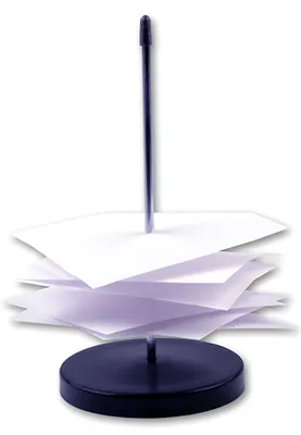 Produktbild von Zettelspieß aus Metall / Höhe: 13,7cm