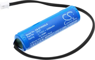 Produktbild von TECHTEK Akku Kompatibel mit [DOTLUX] 5508-060360, 5509-060360, EXITflip 3H Cinema, EXITflip 8H Ersetzt 5527, für 5528
