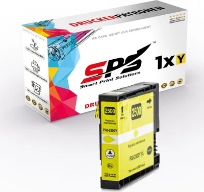 Produktbild von Kompatibel für Canon MAXIFY IB4150 (0972C006AA) / PGI-2500XLY Druckerpatrone Gelb