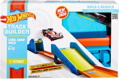 Obrázok produktu pre Hot Wheels Track Builder GLC89, Súprava vozidla a dráhy, 4 rok / roky, Plast, Viacfarebný