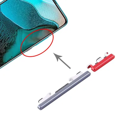 Produktbild von Power Volume Button für Xiaomi Redmi K30 Pro Grau Lautstärke On Off Ersatzteil