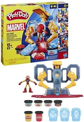 Produktbild von Play-Doh Marvel G00355L0, Aktion/Abenteuer, 4 Jahr(e), Mehrfarbig