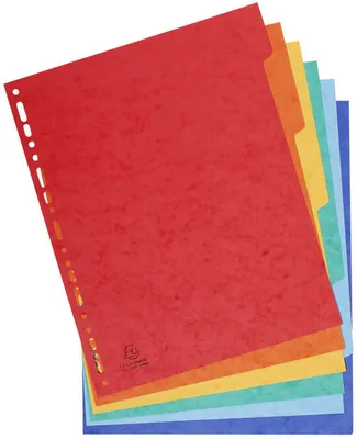 Produktbild von Exacompta 2406E, Multi, Pappe, A4