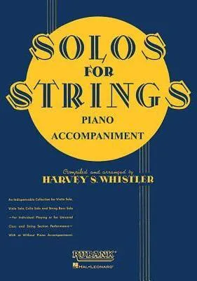 Produktbild von Solos for Strings - Piano Accompaniment