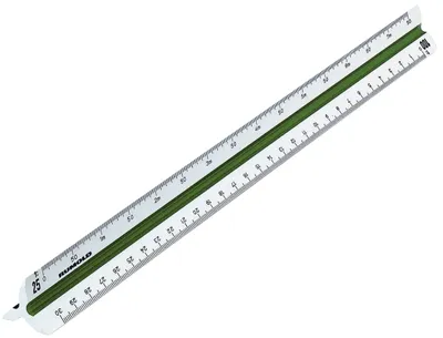 Produktbild von Rumold 150/30 9 Dreikant-Maßstab 150, Maschinenbau 9