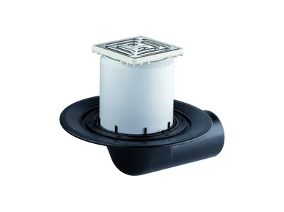 Produktbild von Dallmer Balkonablauf 83 E DN50, 100x100mm