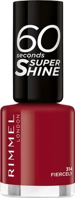 Produktbild von Rimmel - 60 Sekunden Super Shine Nagellack - 314 Fiercely