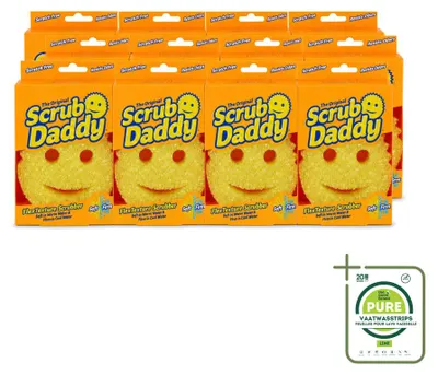 Produktbild von 12 x Scrub Daddy Reinigungsschwamm - Texturändernd - Großpackung - 12 Stücke