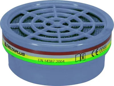 Produktbild von DELTA PLUS Filterteller Eabek1, Grau, 2 Stück
