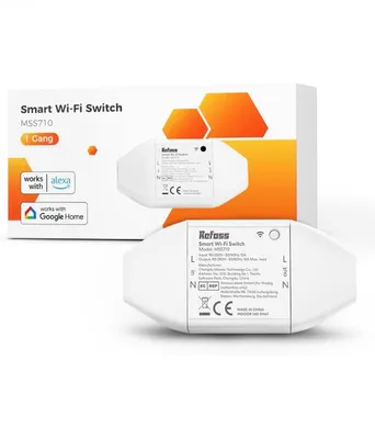 Produktbild von Refoss Smart Home WLAN Schalter, Alexa Lichtschalter kompatibel mit Alexa & Google Home, DIY Smart Lichtschalter mit Fernbedienung & Sprachsteuerung,