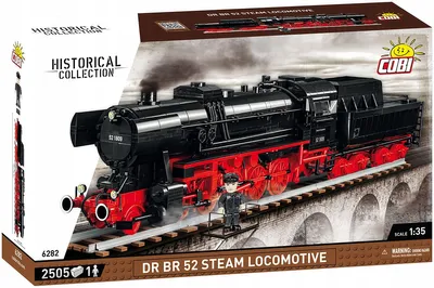 Productafbeelding van DR BR Klasse 52 stoomlocomotief (schaal 1:35)