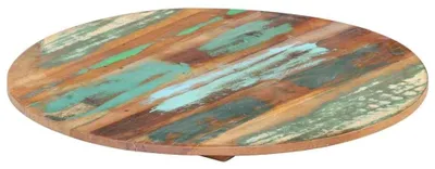 Immagine prodotto di Tavolino rotondo con piano in legno, diametro 50 cm