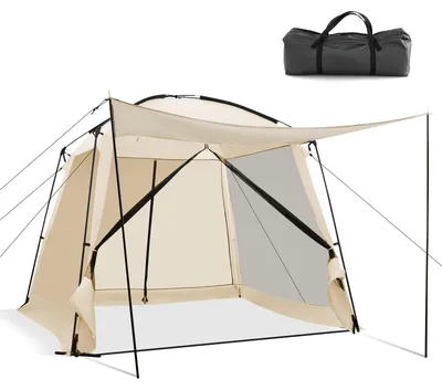 Image de Tente - Tente de camping - Tente familiale - Tente pop-up - Tente pour l'extérieur - Grande tente pour 6 à 8 personnes