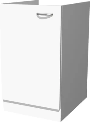 Produktbild von Flex Well Spülenschrank Wito BxTxH 50 x 57 x 82 cm weiß matt zerlegt Anschlag reversibel 00006951