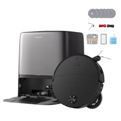 Produktbild von Roborock Saros 20 Neo Set Saugroboter mit Wischfunktion, 36.000 Pa Saugkraft Dual Zero-Tangle-System, FlexiArm Technologie 100°C Heißwasser-Moppwäsche