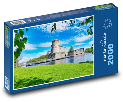 Obrázek produktu pro Puzzle 2000 Tajemná pevnost na řece - martinpuzzle
