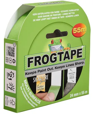 Produktbild von FrogTape Multi Surface Klebeband 24 mm x 55 m Malerkrepp