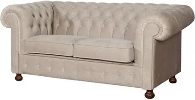 Produktbild von Chesterfield Sofa 2 Sitzer Couch Polster Sofas Couchen Sitz Polster Garnitur Neu