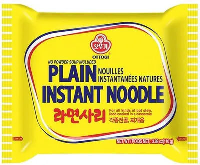 Immagine prodotto di Ottogi | Ramyun Sari - 110 g - Senza additivi - Contiene glutine - Cucina coreana - Noodles istantanei