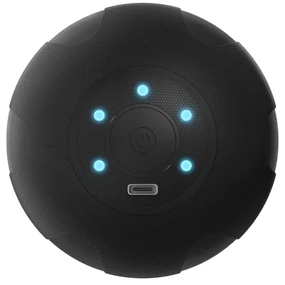 Produktbild von Faszienball elektrisch Vibrationsmassage 5 Stufen Muskelmassageball 1500mAh USB-C Fitness