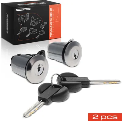 Image de Frankberg 2x Cylindre de serrure de porte de véhicule pour Citroën Berlingo/Berlingo First MPV