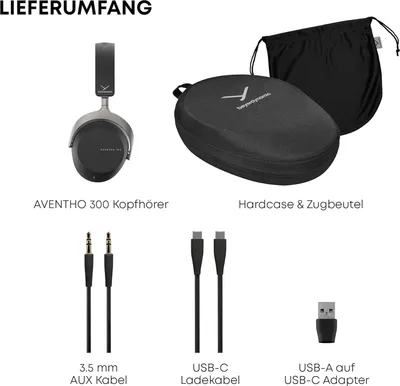 Produktbild von Beyerdynamic Aventho 300 schwarz Over-Ear Wireless Kopfhörer