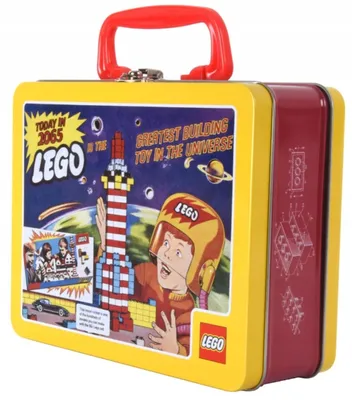 Produktbild von LEGO 5007331 Retro Lunch Box – Aluminium Lunch Box – NEW