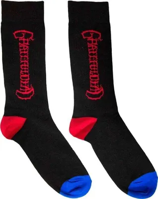 Produktbild von The Grateful Dead Vertical Mono Logo Black 39-45 Socken