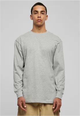 Obrázok produktu pre Urban Classics TB009 | Tall Tee L/S M až 6XL - Farba: Grey - Veľkosť: M