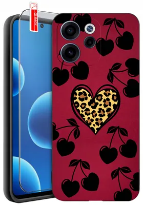 Obrázok produktu pre ETUI do Oppo Reno15 F | 15 FS WZORY | SILIKONOWE MATT CASE + SZKŁO 9H
