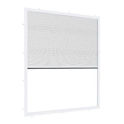 Produktbild von Primaster Fliegenschutz-Plissee 130 x 150 cm weiß/weiß kürzbar