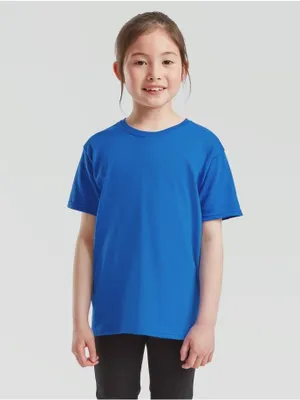 Imagen del producto de Camiseta Fruit Of The Loom Iconic 150 T Niña Azul