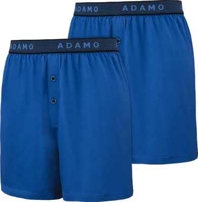 Produktbild von Adamo 2er-Pack Boxershorts Übergröße royalblau