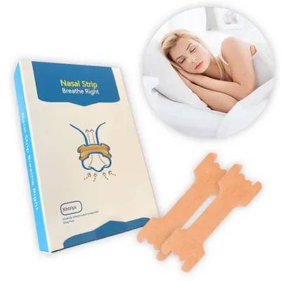 Obrázok produktu pre Náplasti proti chrápaniu NASAL STRIP 30 ks