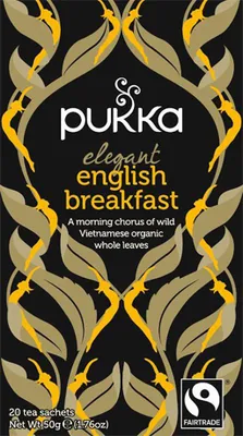 Produktbild von Pukka - Elegant English breakfast - 20 Teebeutel