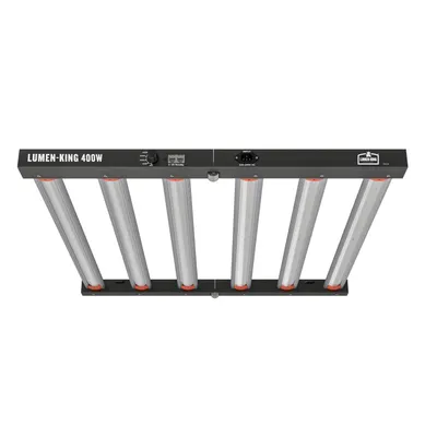 A product shot of an LED grow light.