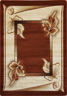 Image de Tapis ovale moderne 200x290 ARTESIA 21 - marron