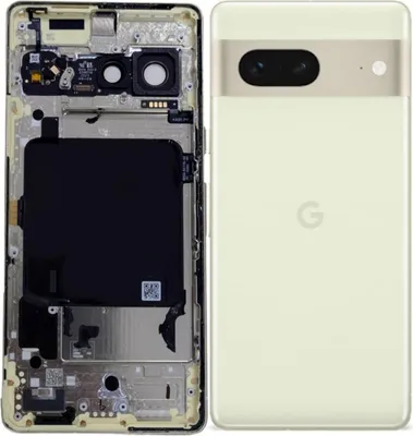 Produktbild von Original Google Pixel 7 Gehäuse Akkudeckel Backcover Lemongrass