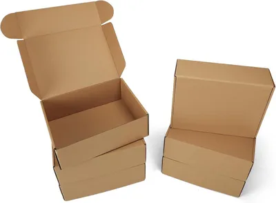 Produktbild von Umzugskartons 6 Stück, 30.5 x 22.9 x 10.2 cm, Robuste Kartonboxen für Bürodokumente