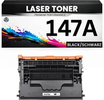 Produktbild von Toner 147A für HP kompatibel Schwarz W1470A (nicht HP+) Tonerkartusche LaserJet Enterprise M610n/611dn/611x/612dn/612x/634h/635fht/635h M611dn